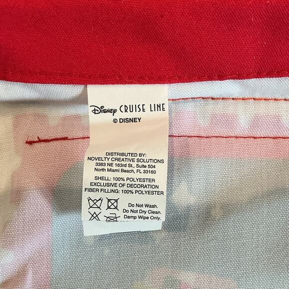 Disney Cruise Line Door Decor Hanger Christmas Minnie Fab Fish Extender Holiday - Picture 4 of 4